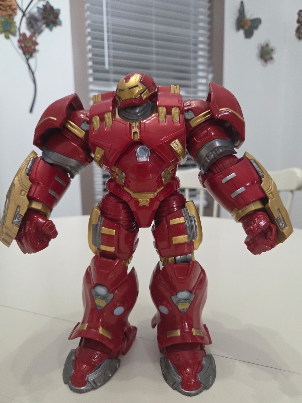 Marvel Hulkbuster Figure in Red and Gold Armor, Like New